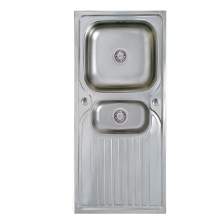 edelstahl-einbauspule-kuchenspule-waschbecken100-x-50cm-15-becken-inkl-ablauf-garnitur-big-1